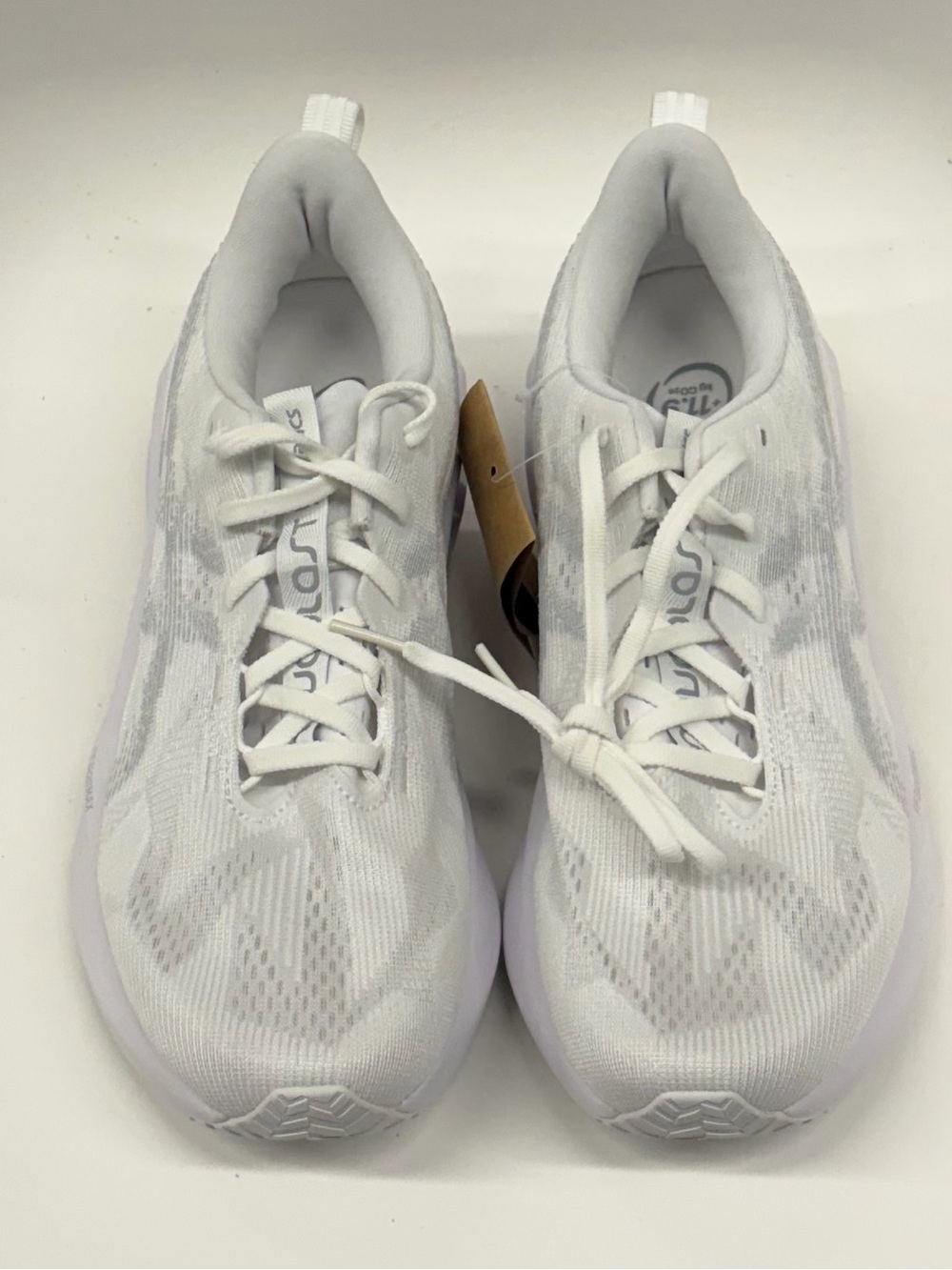 ASICS Novablast 5 White Piedmont Grey Women's Running Shoes Size 10 1012B765-100